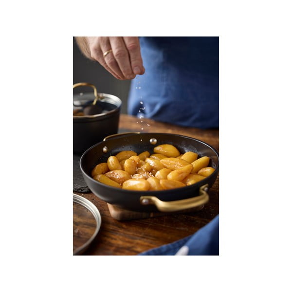 Aluminijski lonac s poklopcem/s neprianjajućom površinom prikladni za indukcijsko kuhalo 2,6 l – Holm-image-4