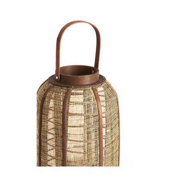 Drvena/tekstilna lanterna (visina 34,5 cm) Serein – Light & Living-image-1