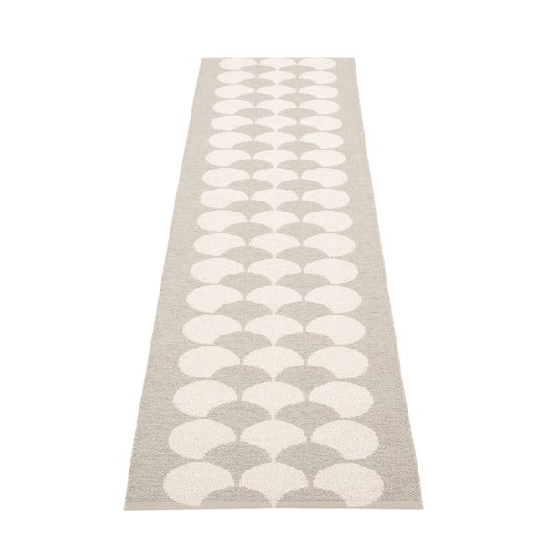 Krem unutarnja i vanjska staza 70x250 cm Poppy Linen – Pappelina