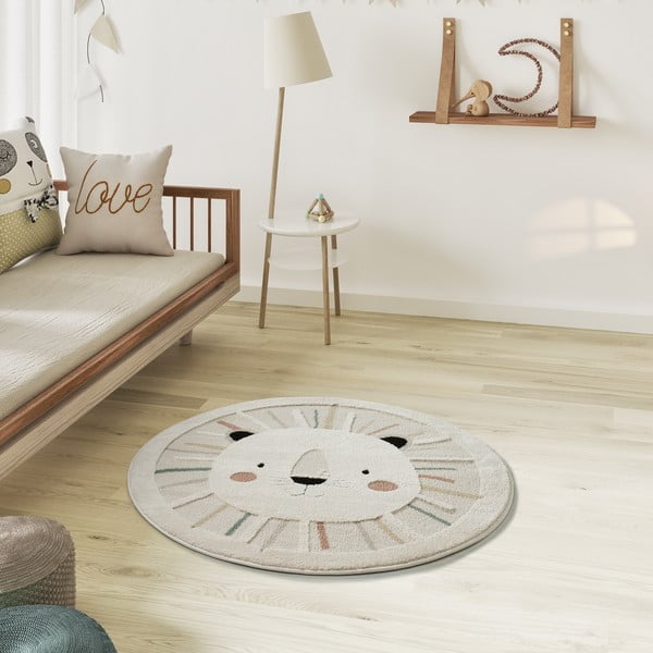 Krem dječji tepih ø120 cm Clown – Universal-image-1