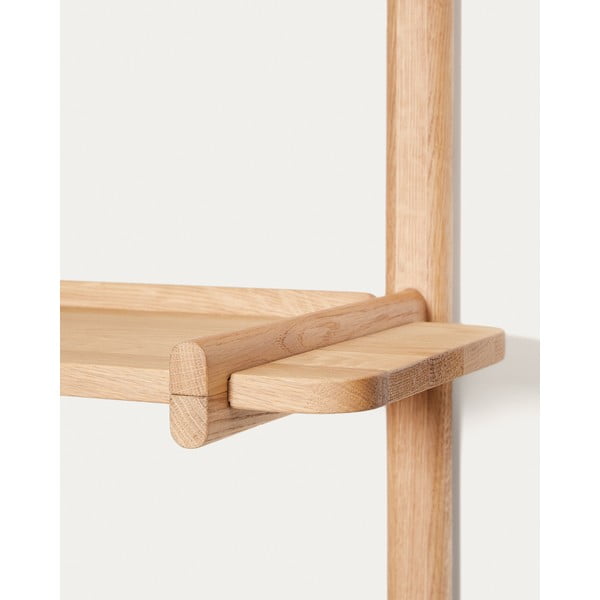 Modularni sustav polica od punog hrasta u prirodnoj boji 110x98 cm Sitra – Kave Home-image-2