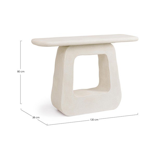 Krem pomoćni stol 38x120 cm Albin – Bizzotto-image-3