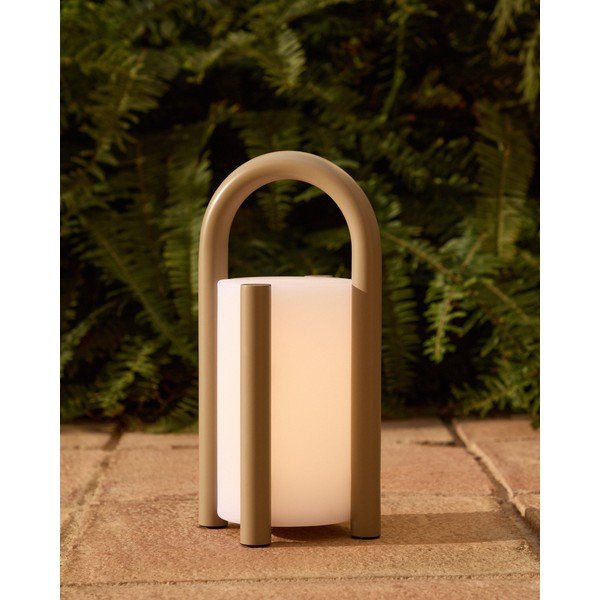 LED prijenosna vanjska svjetiljka s USB ø 14 cm Leros – Kave Home-image-1