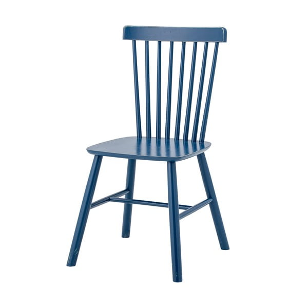 Plave blagovaonske stolice u setu 2 kom od masivnog kaučuka Mill – Bloomingville-image-3