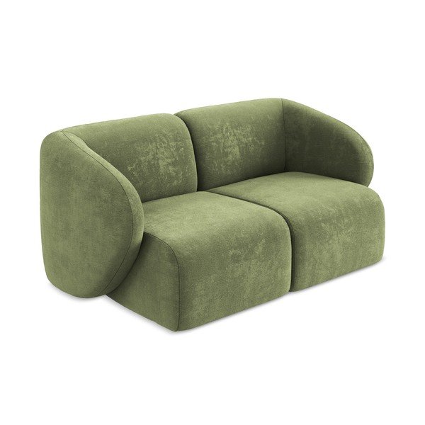 Zelena sofa od šenila 174 cm Lani – Makamii-image-2