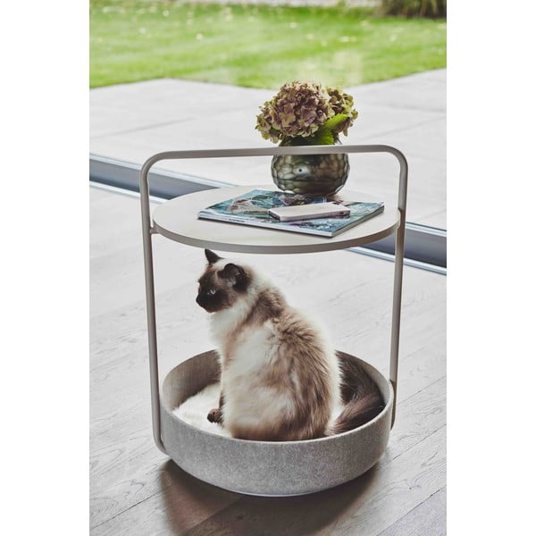 Okrugao pomoćni stol ø 50 cm Tavolino Nougat – MiaCara-image-1