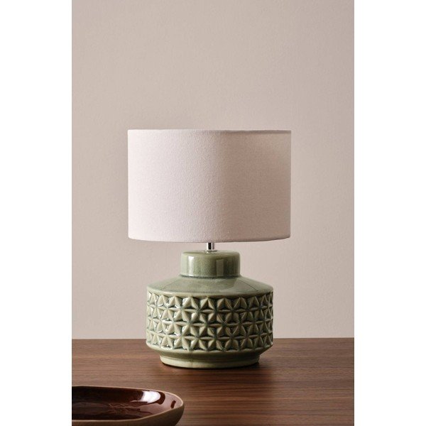 Siva/bež stolna lampa keramička (visina 35 cm) Monica – Jotex-image-3