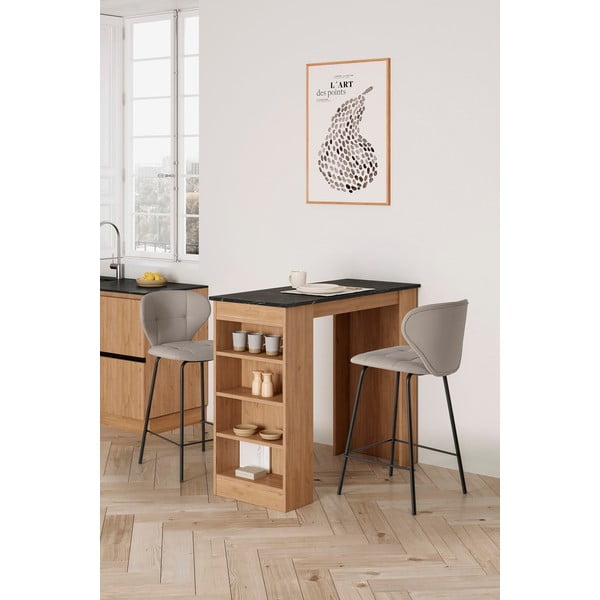 Bež barske stolice u setu 2 kom (visine sjedala 67 cm) Maura – Marckeric-image-1