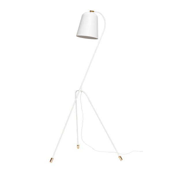 Bijela samostojeća podna svjetiljka Hübsch Floor Lamp, visina 156 cm