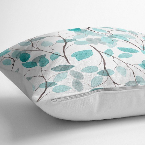 Jastučnica s primjesom pamuka Minimalist Cushion Covers Leaves, 45 x 45 cm-image-2