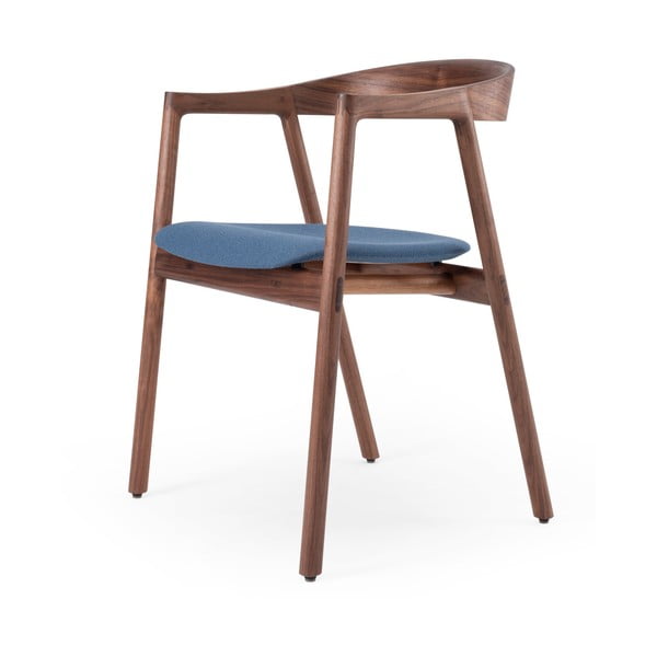 Plava/smeđa blagovaonska stolica Muna – Gazzda