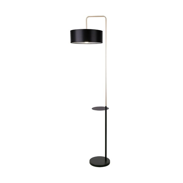 Crna podna lampa (visina 172 cm) Impact - Candellux Lighting