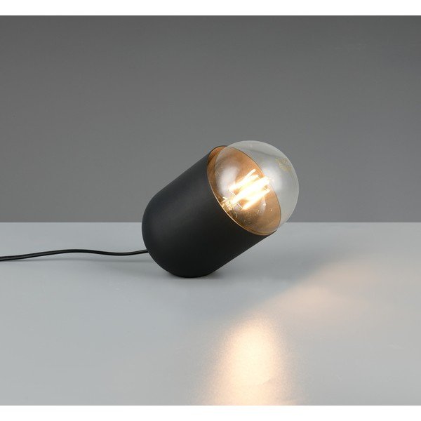 Crna metalna stolna lampa (visina 13,5 cm) Nara – Reality-image-1