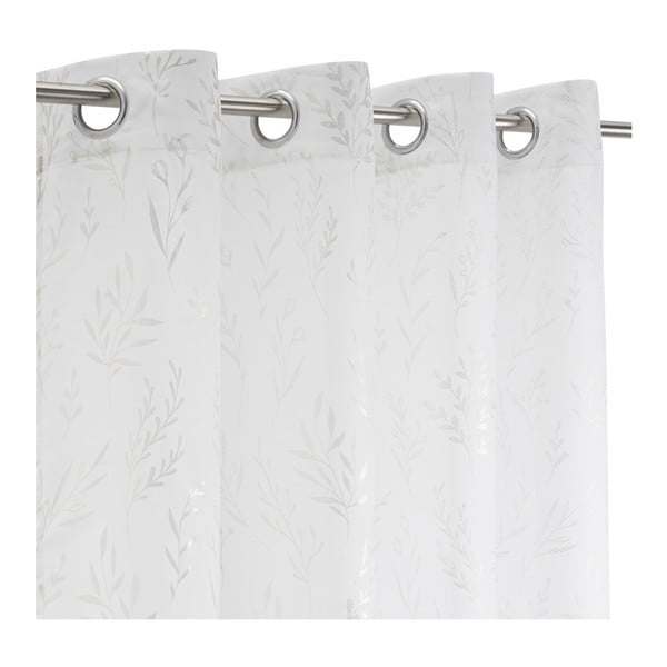Bijela/u srebrnoj boji prozirna zavjesa 140x260 cm Buds – Casa Selección-image-2
