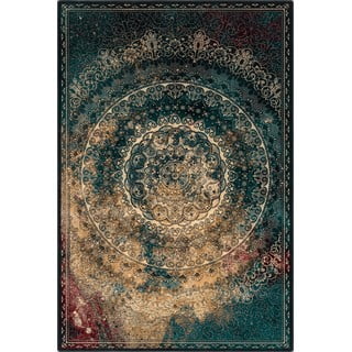 Petrolej zeleni vuneni tepih 200x300 cm Ann – Agnella