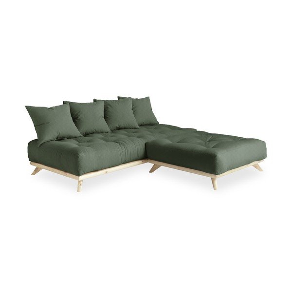 Kauč Karup Design Senza Natural Clear/Maslinasto Zelena-image-4