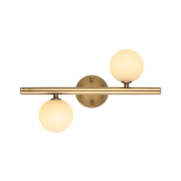Zidna lampa u zlatnoj boji Domino – Opviq lights
