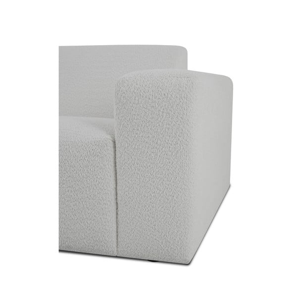 Bijela sofa od bouclé tkanine 228 cm Roxy – Scandic-image-3