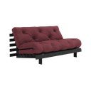 Bordo sklopiva sofa 160 cm Roots Black Night – Karup Design