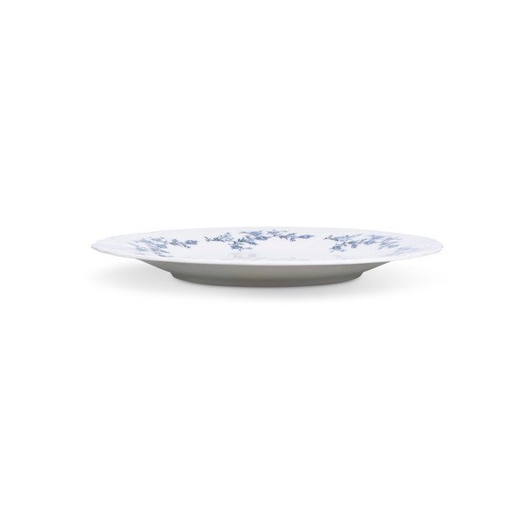 Bijeli/plavi porculanski tanjur za serviranje ø 32 cm Retro – BonBistro-image-4