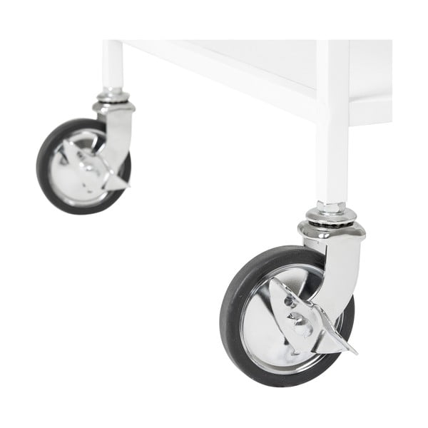 Metalna kolica za posluživanje na kotačima 40x68 cm Vita – House Nordic-image-4