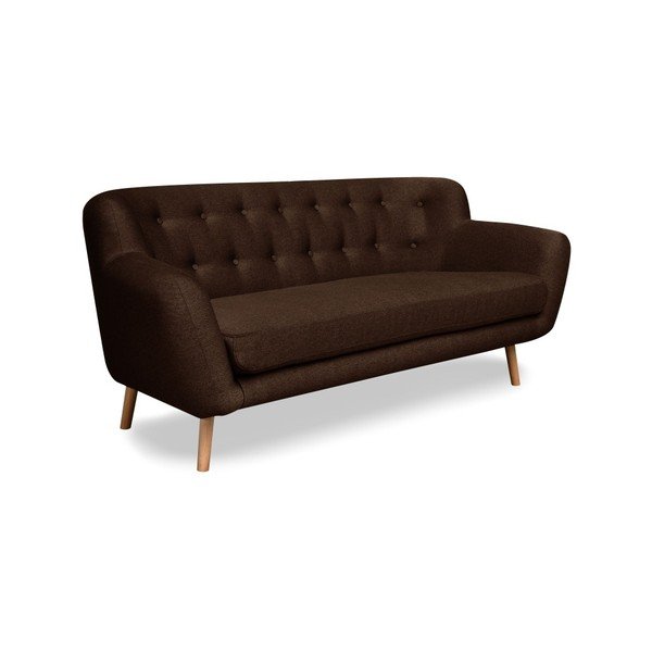Smeđa sofa Cosmopolitan design London, 192 cm-image-2