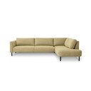 Oker žuta kutna garnitura (s desnim kutom) Hero – Scandic