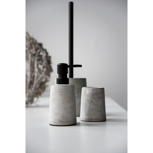 Sivi betonski dozator za sapun Wenko Villena-image-3