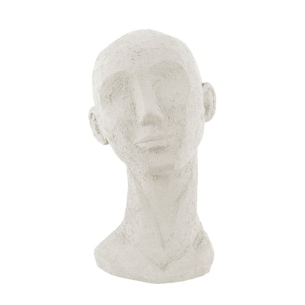 Bijela dekorativna skulptura u boji bjelokosti PT LIVING Face Art, visina 28,4 cm-image-1