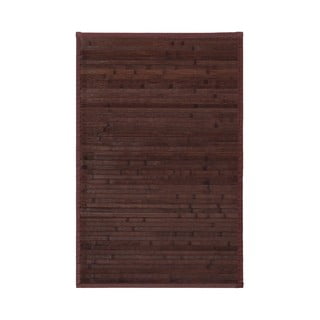Tamno smeđi tepih od bambusa 60x90 cm – Casa Selección