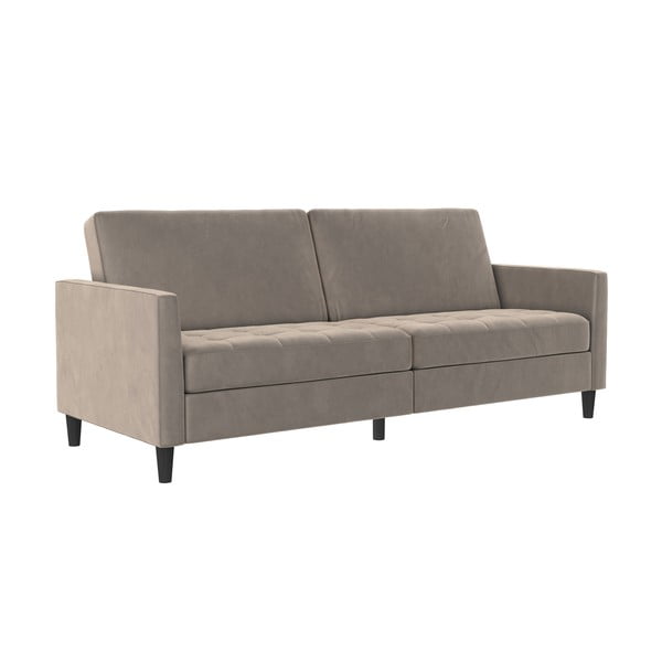 Bež baršunasti sofa 207 cm Presley – Støraa-image-2