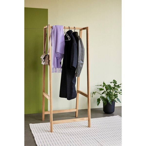 Stalak za odjeću od hrastovine Acorn - Hübsch-image-2