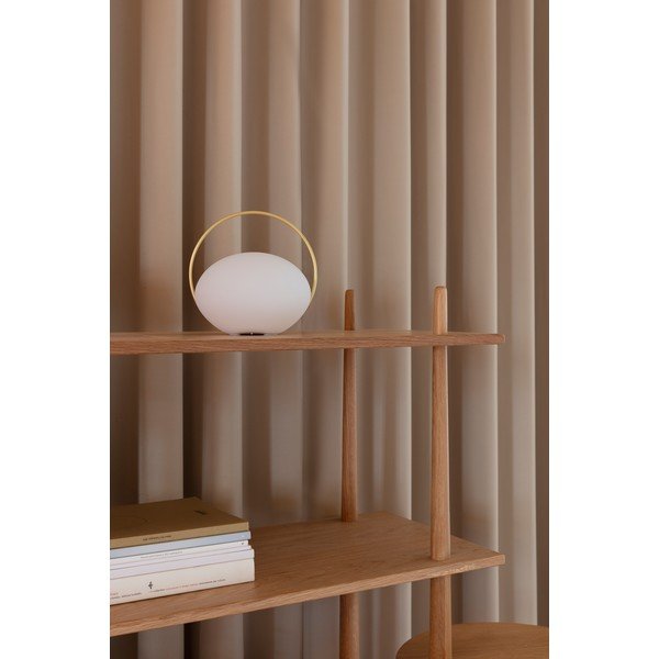 Bijela LED stolna lampa s mogućnosti zatamnjivanja (visina 19 cm) Orbit – UMAGE-image-1