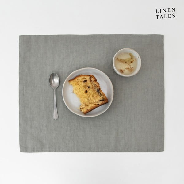 Tekstilni podmetač 35x45 cm Khaki – Linen Tales-image-1
