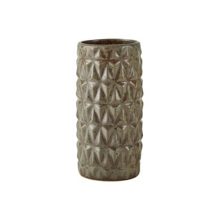 Siva keramička vaza Villa Collection, visina 22 cm