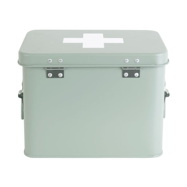 Mentol zeleni metalni pribor prve pomoći PT LIVING Medicine, širina 21,5 cm-image-4