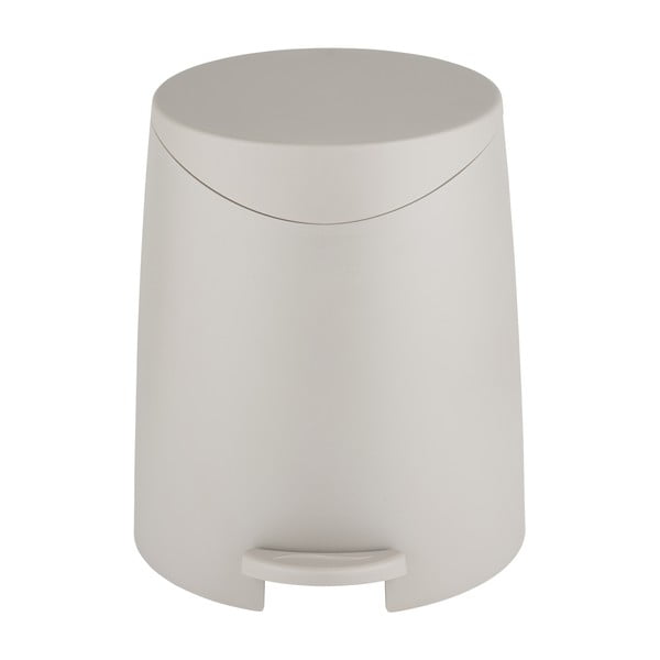 Smeđe-siva plastična kanta za smeće s pedalom 3 l Portes – Allstar-image-2