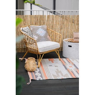 Dvostrani vanjski tepih od reciklirane plastike Green Decore Aztec, 120 x 180 cm