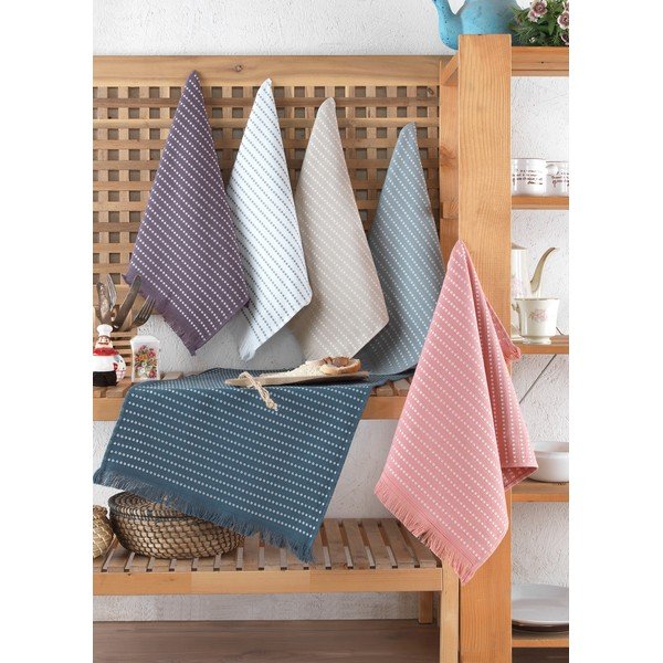 Pamučna kuhinjska krpa 6 kom 40x60 cm Berlino – Foutastic-image-1