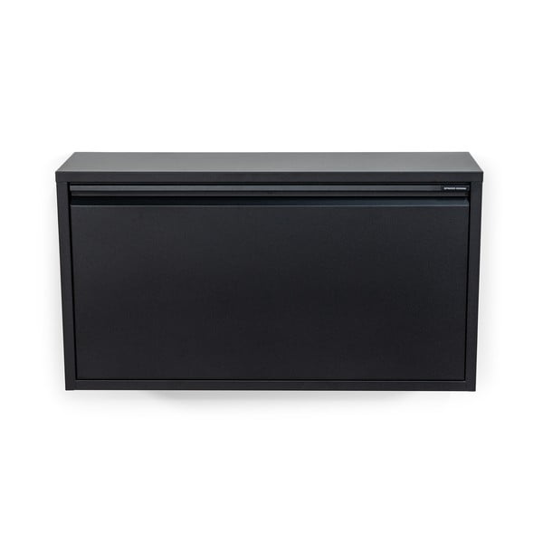 Crni metalni preklopni/viseći ormarić za cipele 75x41x22 cm Billy – Spinder Design-image-2