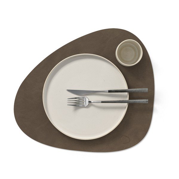 Podmetač od eko kože 37x44 cm Curve L Nupo – LIND DNA-image-2