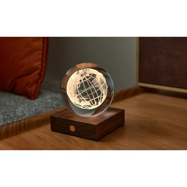 Tamno smeđi svjetlosni ukras s USB Amber – Gingko-image-3