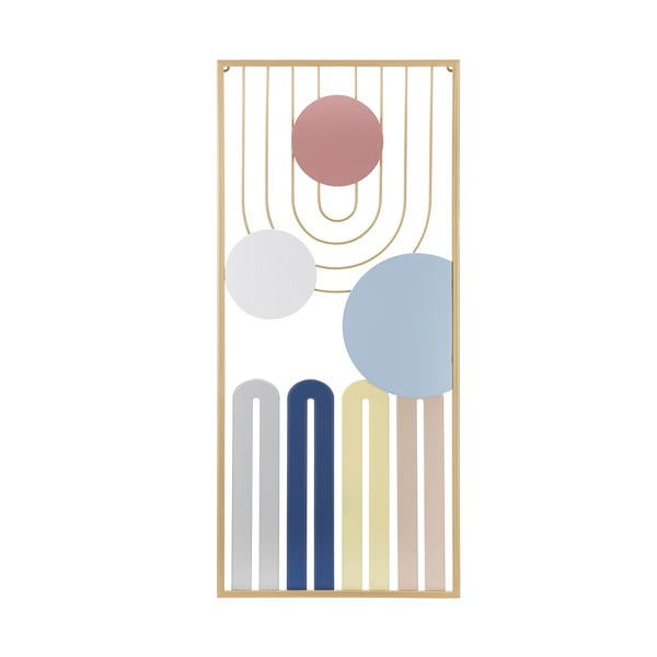 Metalni zidni ukras 37x84 cm Colorful – Mauro Ferretti