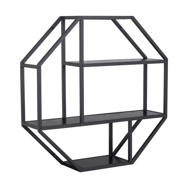 Crna zidna polica Actona Seaford-image-1