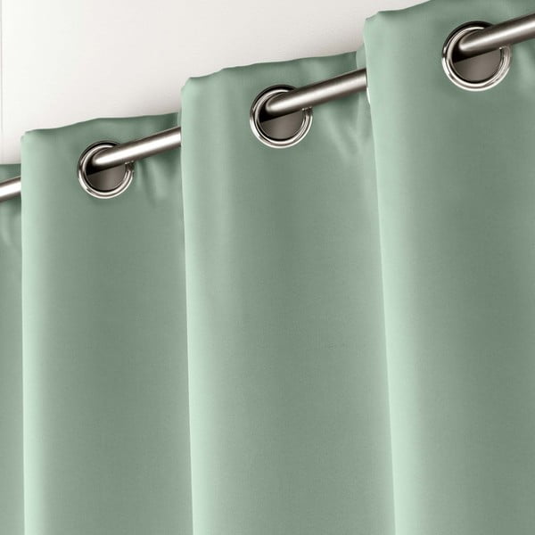 Svijetlo zelena zatamnjujuća zavjesa 135x180 cm Occult – douceur d'intérieur-image-1