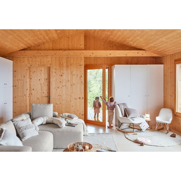 Dječja stolica od kaučukovog drveta Kave Home Dilcia, ø 24 cm-image-3