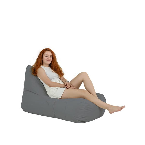 Siva vreća za sjedenje Trendy – Floriane Garden-image-1