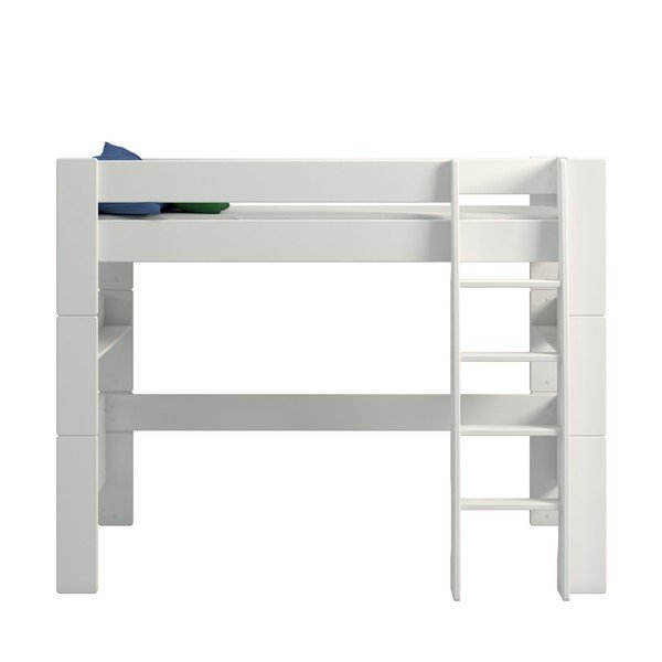 Bijeli povišeni dječji krevet 90x200 cm Steens for Kids - Tvilum-image-1