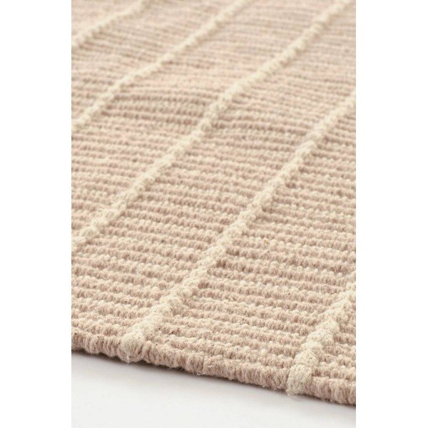 Bež ručno rađena pamučna staza 80x150 cm Irma – Jotex-image-2