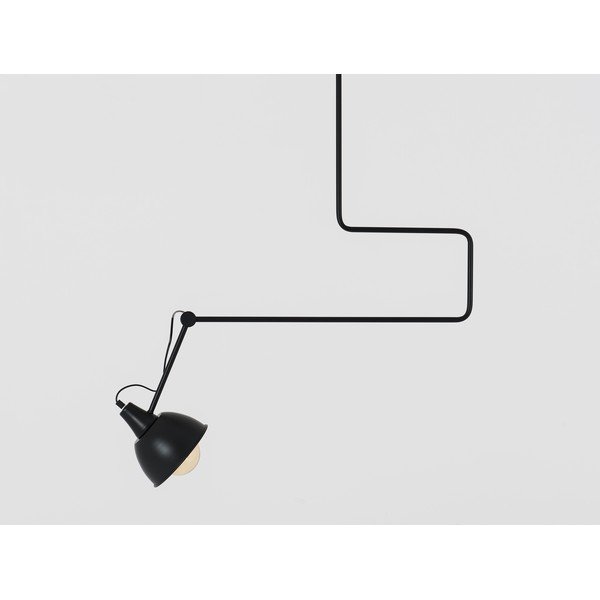 Crna visilica s metalnim sjenilom 80x80 cm Coben - CustomForm-image-1